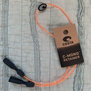 Brand new with tags Costa Orange C-mono retainer for sunglasses